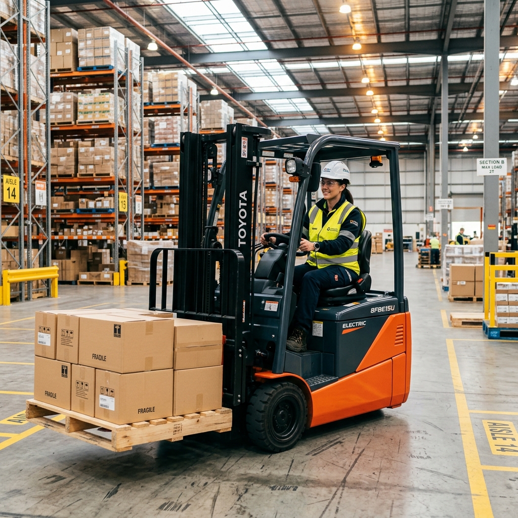 Warehouse Forklift Operator