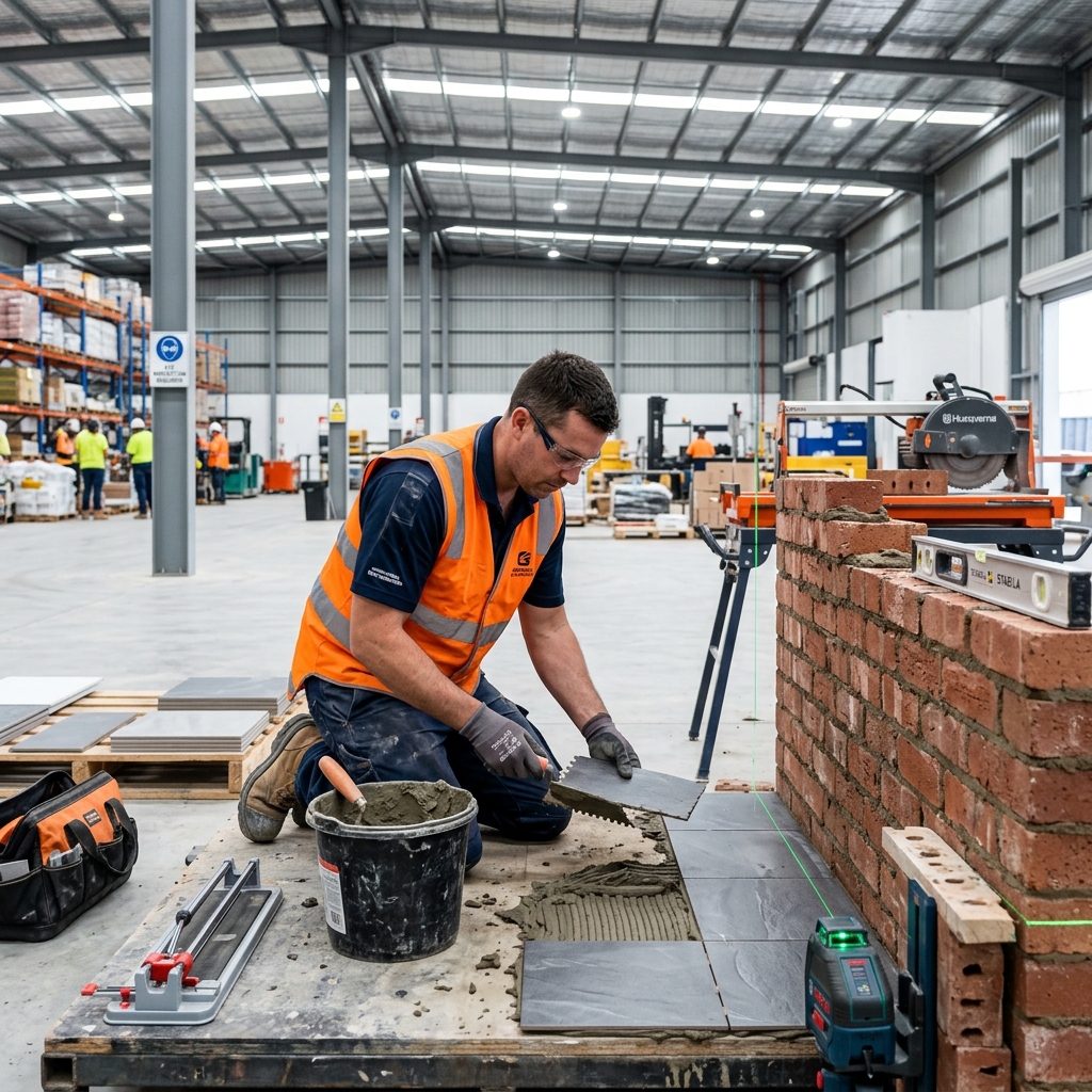 Warehouse Maintenance (Mason & Tiles)